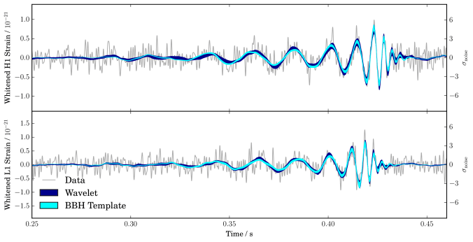 Estimated waveforms from different models